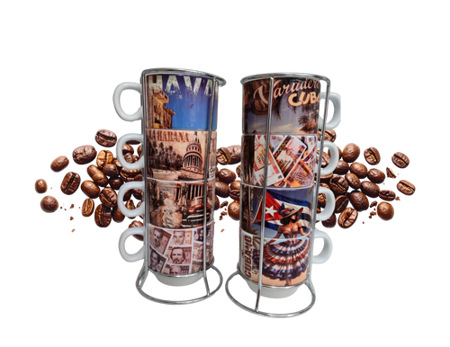 Tacitas de cafe 1  Diseño CUBA