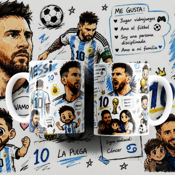 Taza Leyenda del Fútbol 15onz