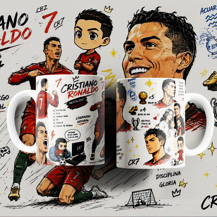 Taza Leyenda del Fútbol 15onz
